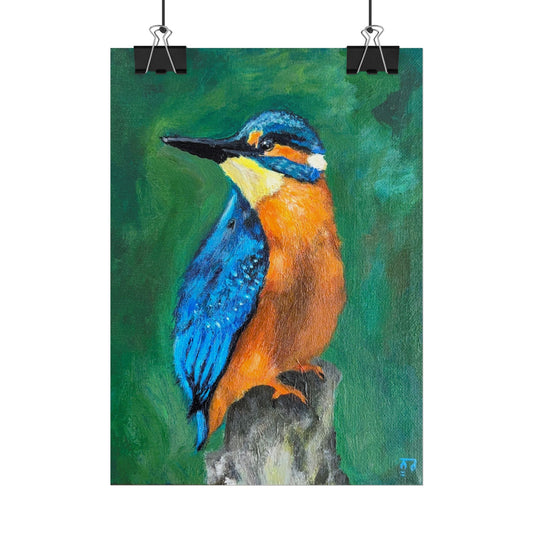 Kingfisher Bird Print