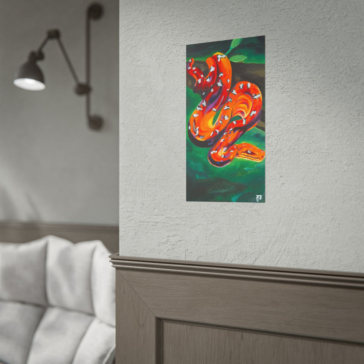 Snake Art Print