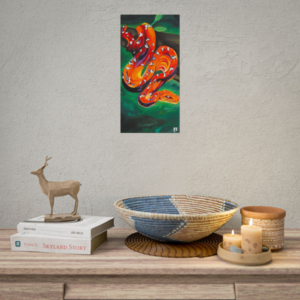 Snake Art Print